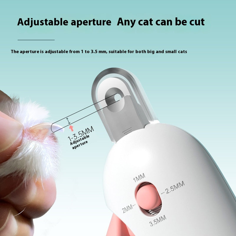 Pets Nail Scissors With Gravity Push Scissors