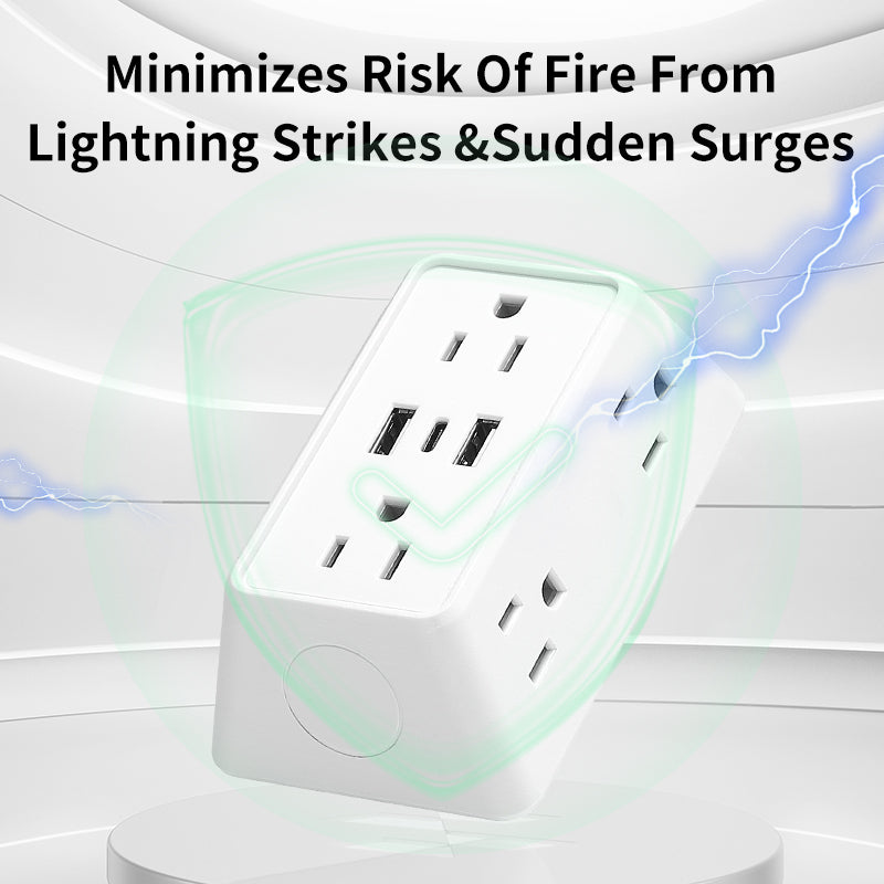 Multi Plug Outlet Surge Protector