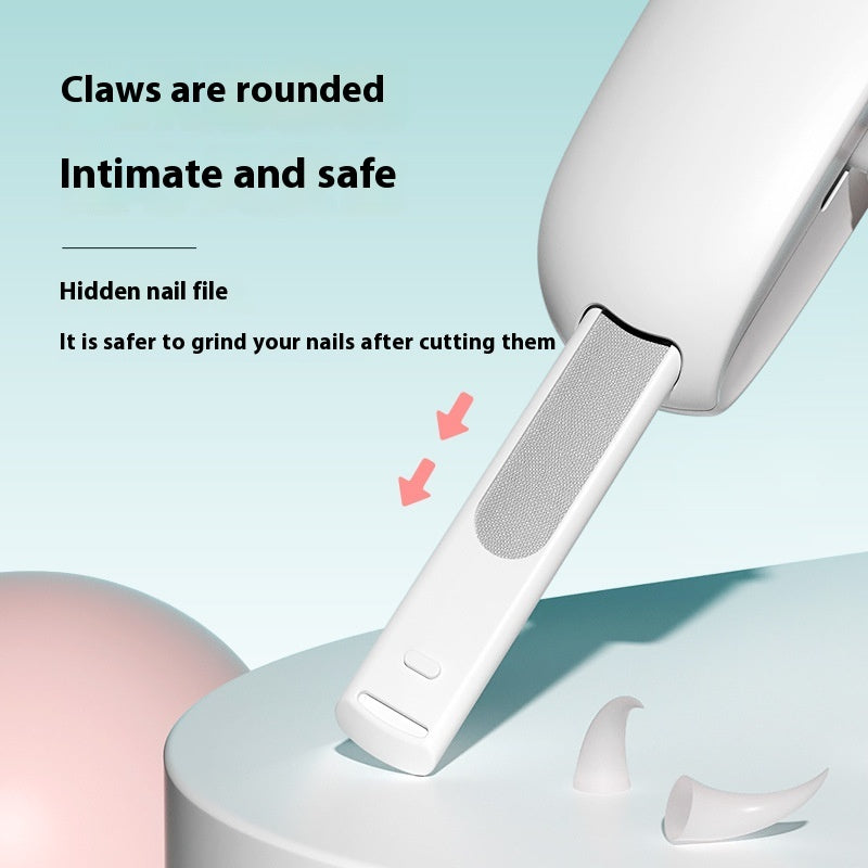 Pets Nail Scissors With Gravity Push Scissors