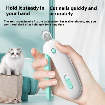 Pets Nail Scissors With Gravity Push Scissors