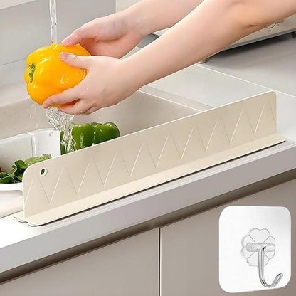 Premium Silicone Sink Splash Guard – Keeps Kitchen Counter Dry & Clean (Pack of 2)