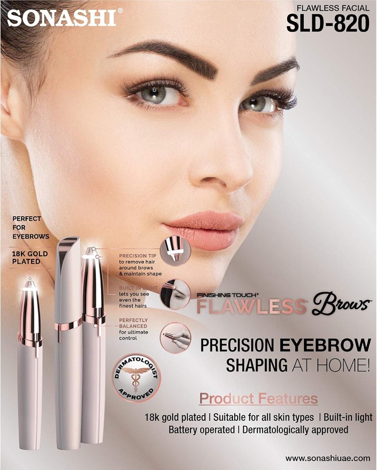 Flawless Eyebrow Trimmer for Women – Painless, Precise & 50% OFF Today!