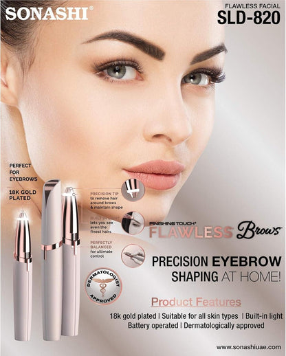 Flawless Eyebrow Trimmer for Women – Painless, Precise & 50% OFF Today!