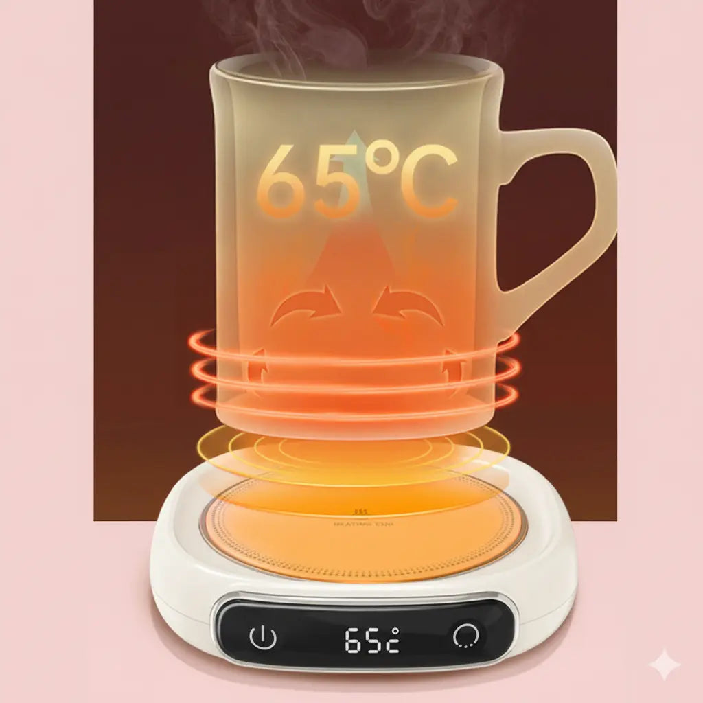 Coffee Mug Warmer – Smart Heating Coaster for Constant Temperature