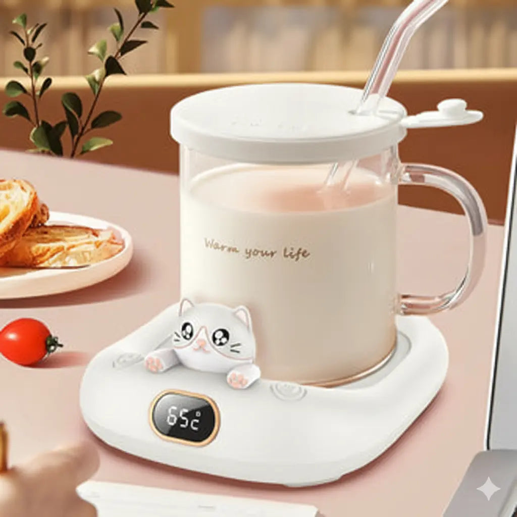 Coffee Mug Warmer – Smart Heating Coaster for Constant Temperature